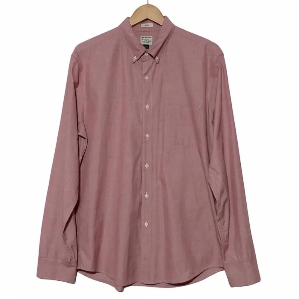 EUC- J. Crew ‘Secret Wash- Classic Fit’ Long Sleeve Button Down - Picture 1 of 6